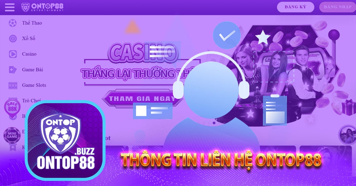 Thông tin liên hệ ontop88