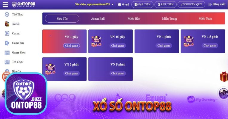 Xổ số Ontop88