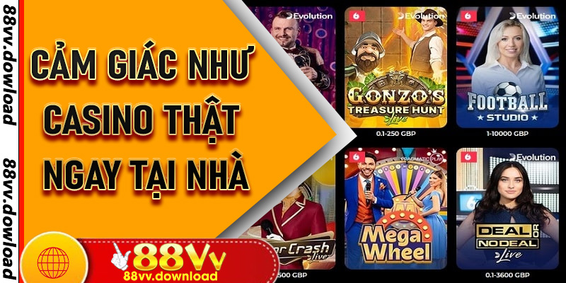 Evolution Gaming 88vv - Nơi Giải Trí Thực Sự và Cơ Hội Thắng Cao